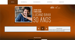 Desktop Screenshot of lucianobahia.com.br